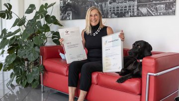 Seventh berufundfamilie audit certificate in a row
