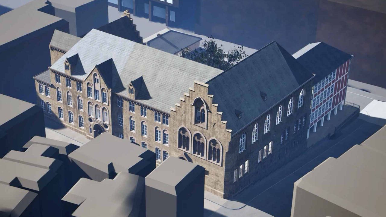 Rekonstruktion des ehemaligen Schulgebäudes des Gymnasiums Philippinum