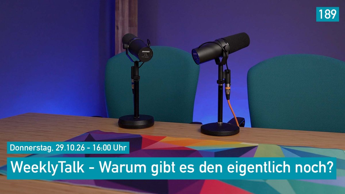 WeeklyTalk — Why does it even still exist?